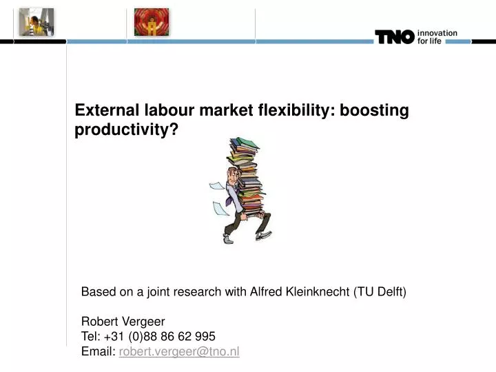external labour market flexibility boosting productivity