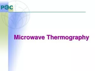 Microwave Thermography