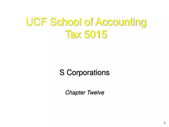 ucf school of accounting tax 5015