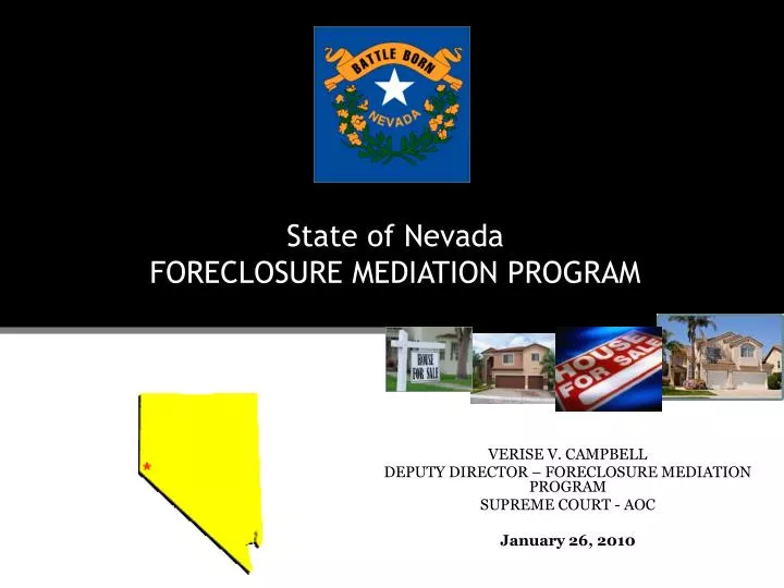 state of nevada foreclosure mediation program