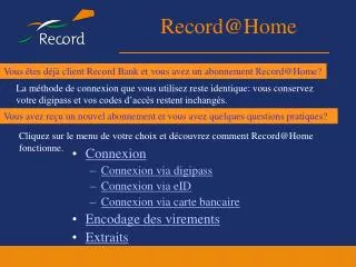 record@home