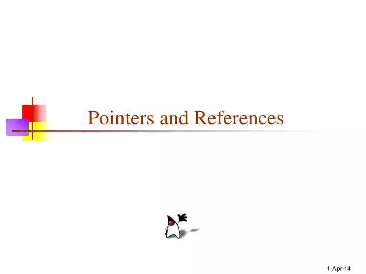 pointers and references