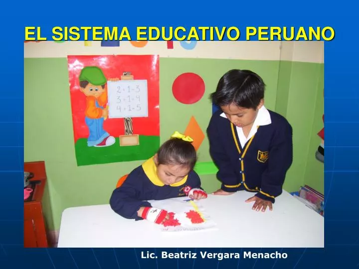 el sistema educativo peruano