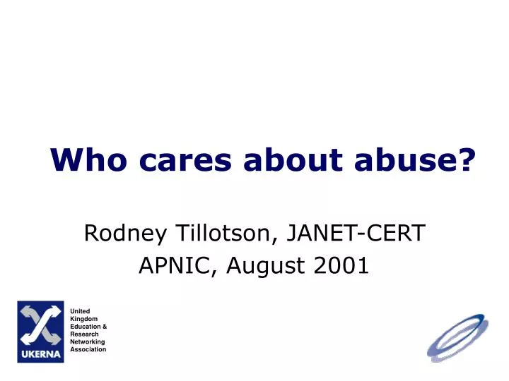 who cares about abuse