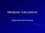 Metabolic Calculations - slide 1