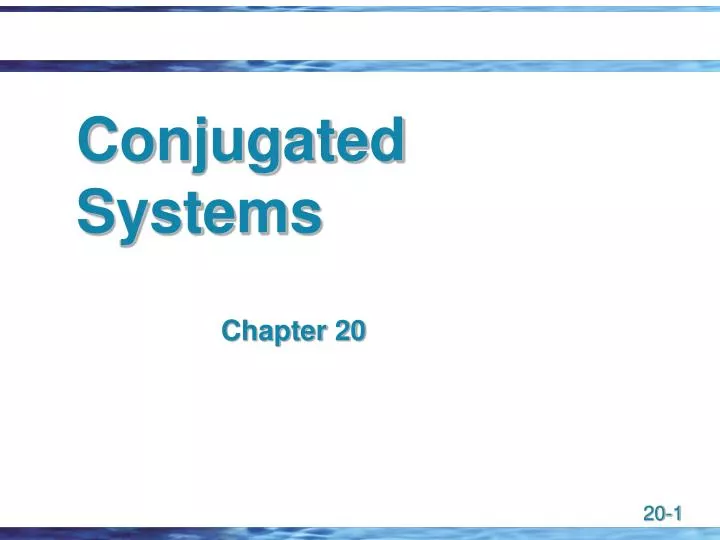 conjugated systems