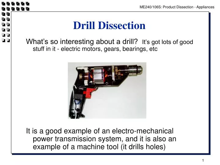 drill dissection