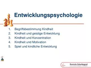 Entwicklungspsychologie