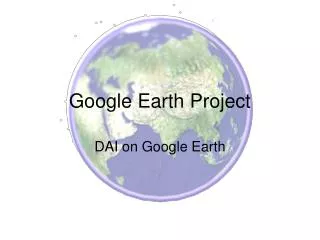 Google Earth Project