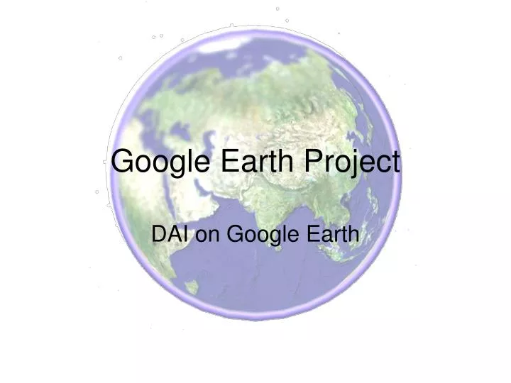 google earth project