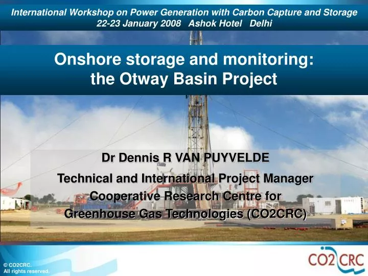 onshore storage and monitoring the otway basin project
