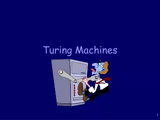 Turing Machines