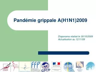 Pandémie grippale A(H1N1)2009