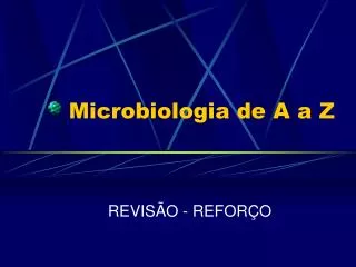 Microbiologia de A a Z