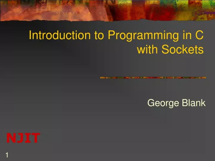 introduction to programming in c with sockets