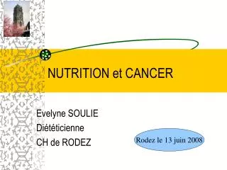 NUTRITION et CANCER