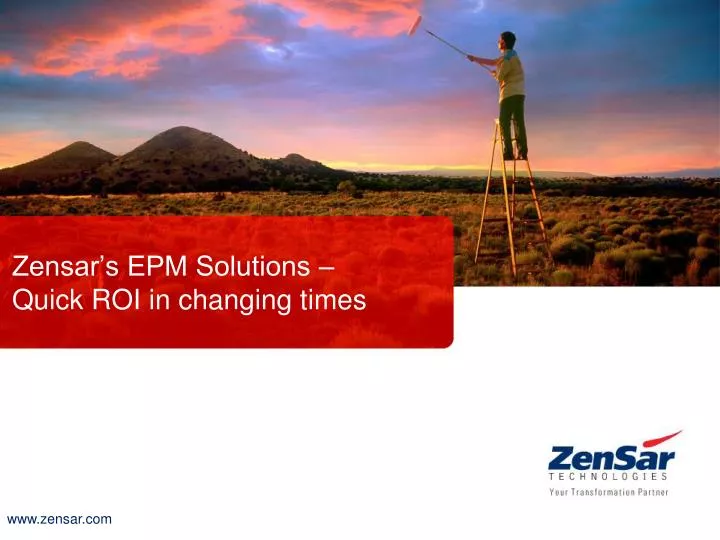 zensar s epm solutions quick roi in changing times