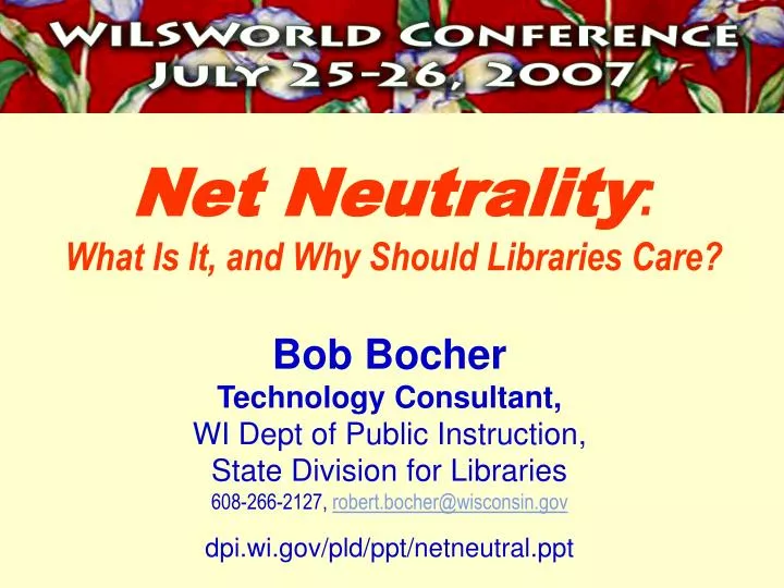 net neutrality what is it and why should libraries care