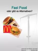 Fast Food - slide 1