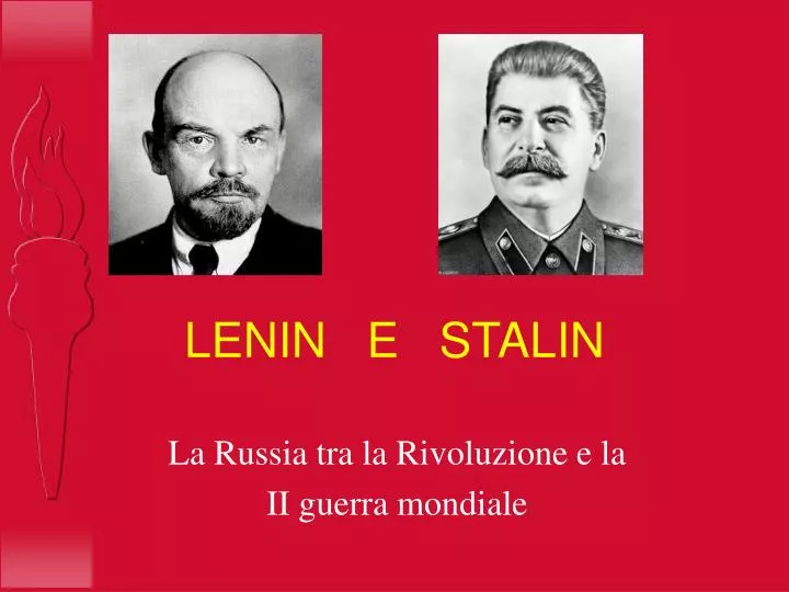 lenin e stalin