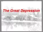 The Great Depression - slide 1
