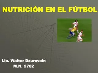 nutrici n en el f tbol