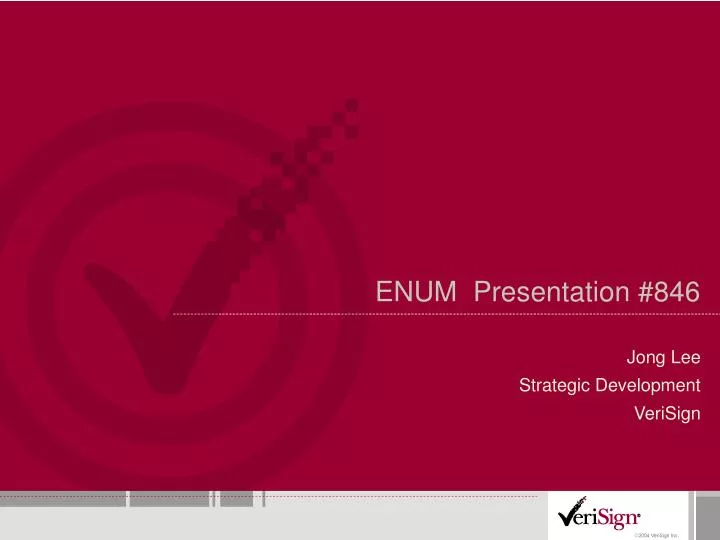 enum presentation 846