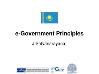 e-Government Principles
