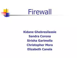 Firewall