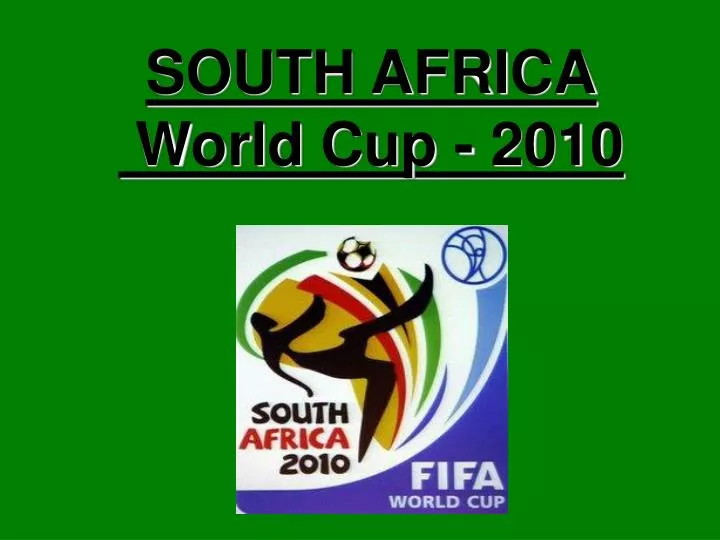 south africa world cup 2010