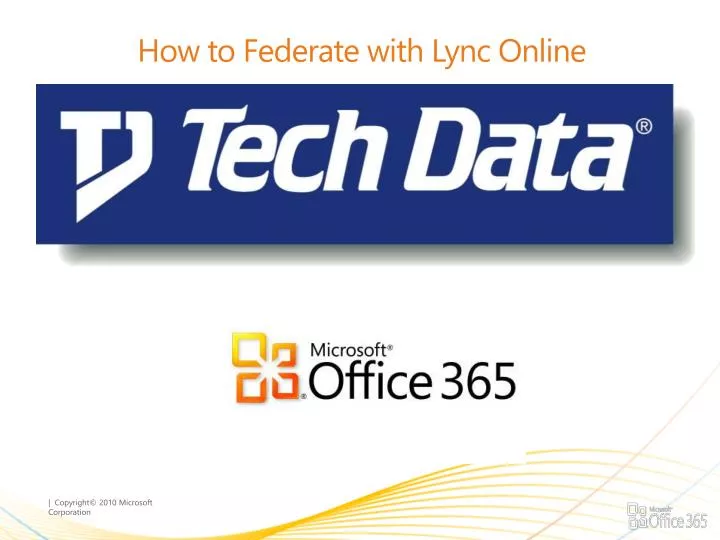 how to federate with lync online