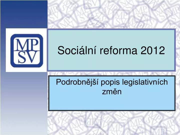 soci ln reforma 2011