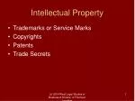 Intellectual Property - slide 1