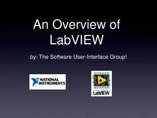 An Overview of LabVIEW