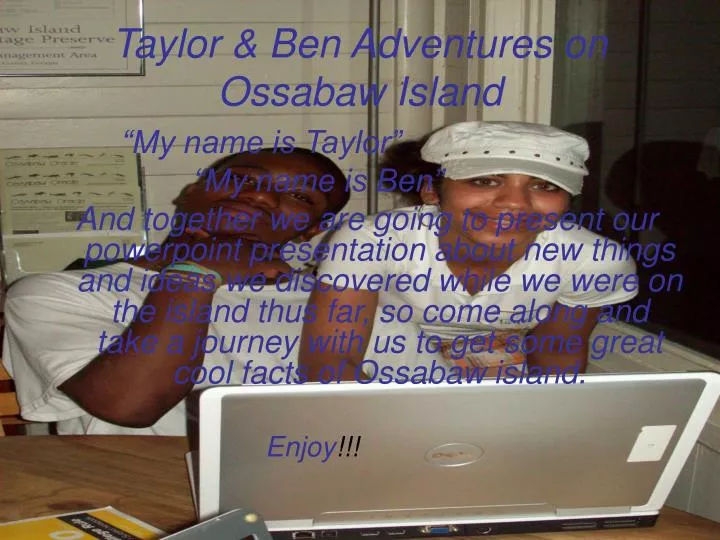 taylor ben adventures on ossabaw island