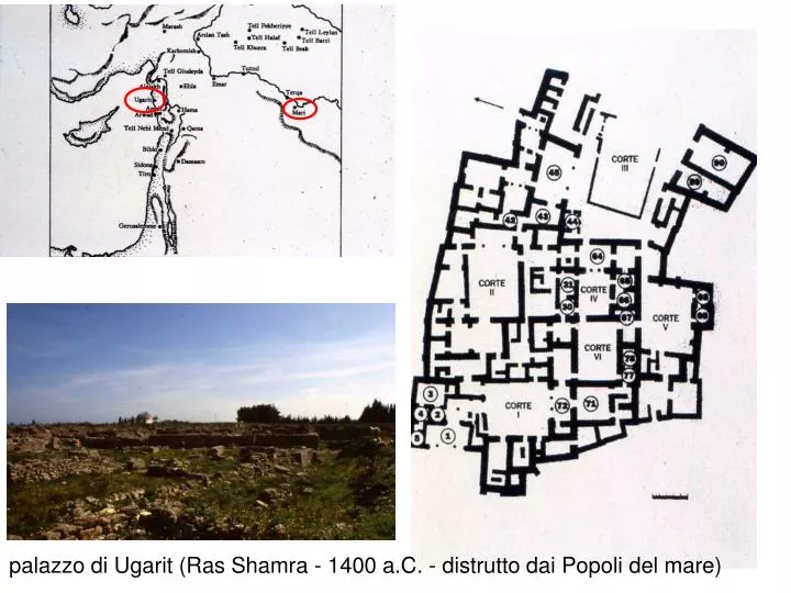 palazzo di ugarit ras shamra 1400 a c distrutto dai popoli del mare