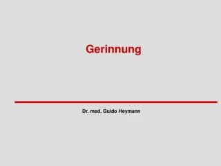 Dr. med. Guido Heymann