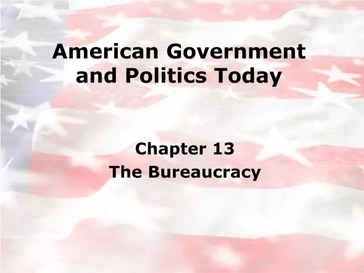 american government and politics today