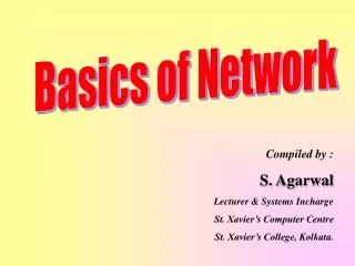 Basics of Network