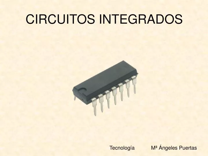 circuitos integrados