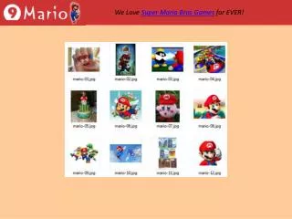 Cool Super Mario Bros Pictures