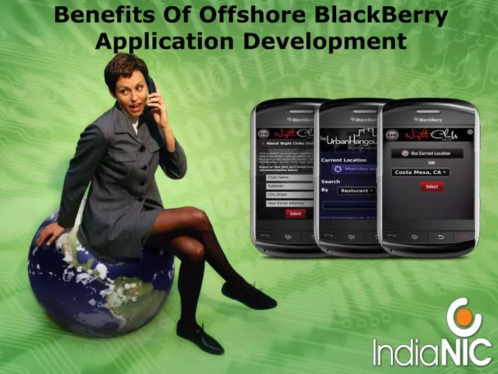 benefits of offshore blackberry application development