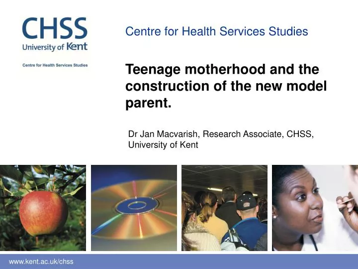 teenage motherhood and the construction of the new model parent