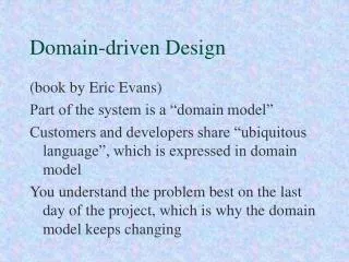 Domain-driven Design