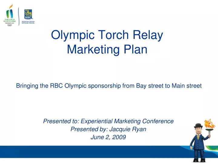 olympic torch relay marketing plan