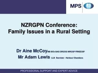 NZRGPN Conference: Family Issues in a Rural Setting