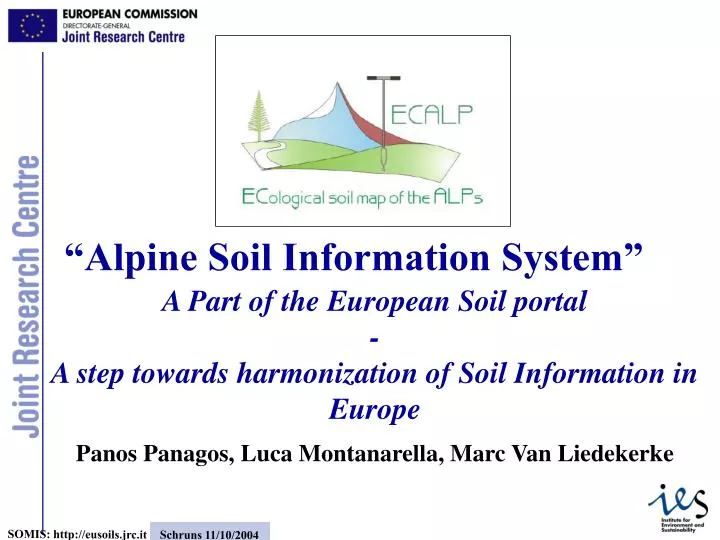 alpine soil information system