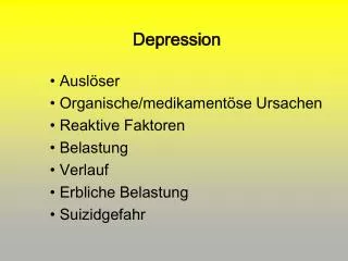 depression