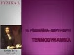 10. Přednáška – BBFY1+BIFY1 termodynamika - slide 1