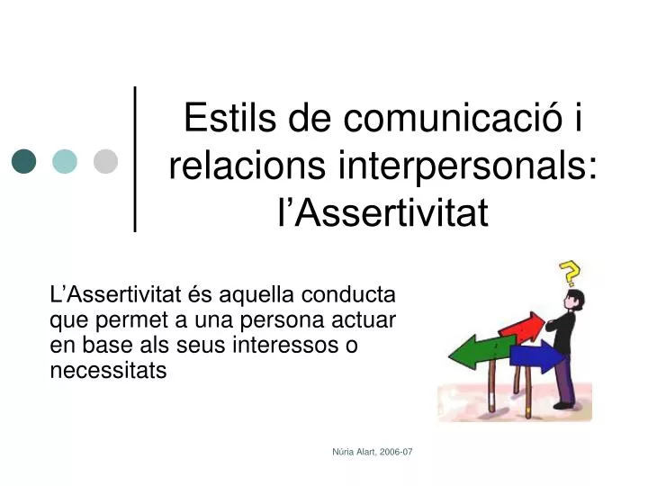 estils de comunicaci i relacions interpersonals l assertivitat